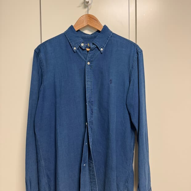 폴로 랄프로렌 인디고 옥스포드 셔츠 M