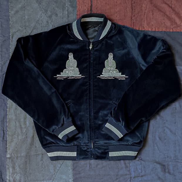 버드노트 코리아 벨벳 수베니어 자켓 40size