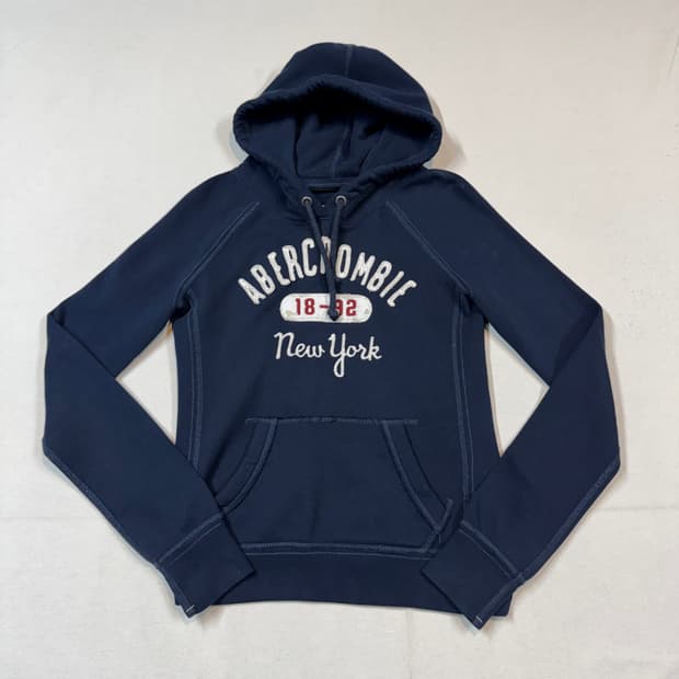 여S) 아베크롬비 네이비 후드티