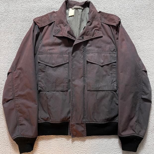 N.hoolywood 엔할리우드 선페이드 플라이트 봄버 자켓