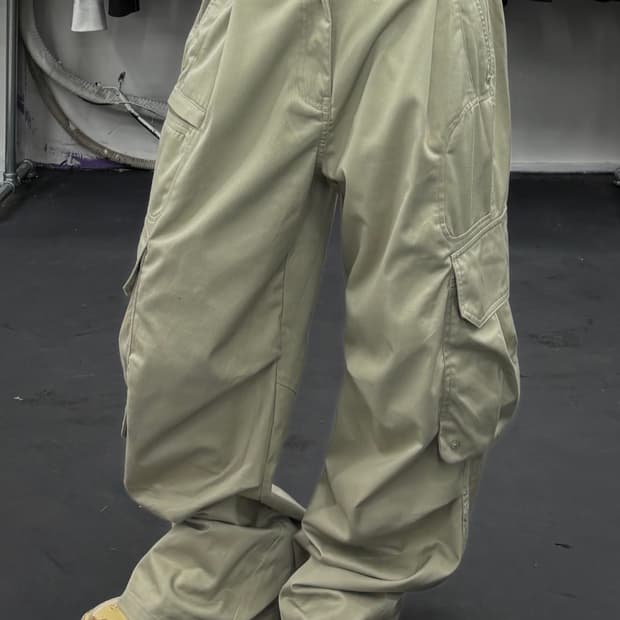 VTG 베이지 카고팬츠