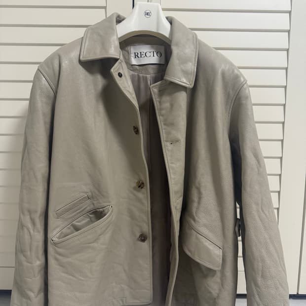 렉토 레더자켓