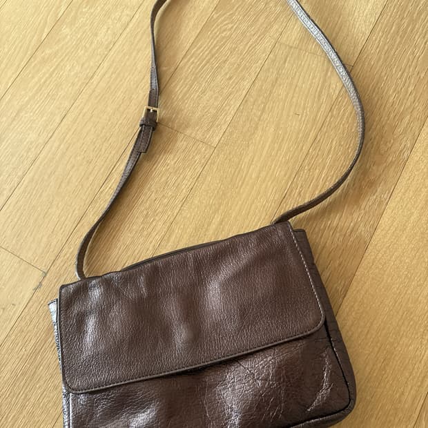 이태리 빈티지 펄 숄터백