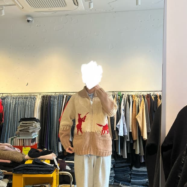 80‘s vintage 코위찬 L사이즈
