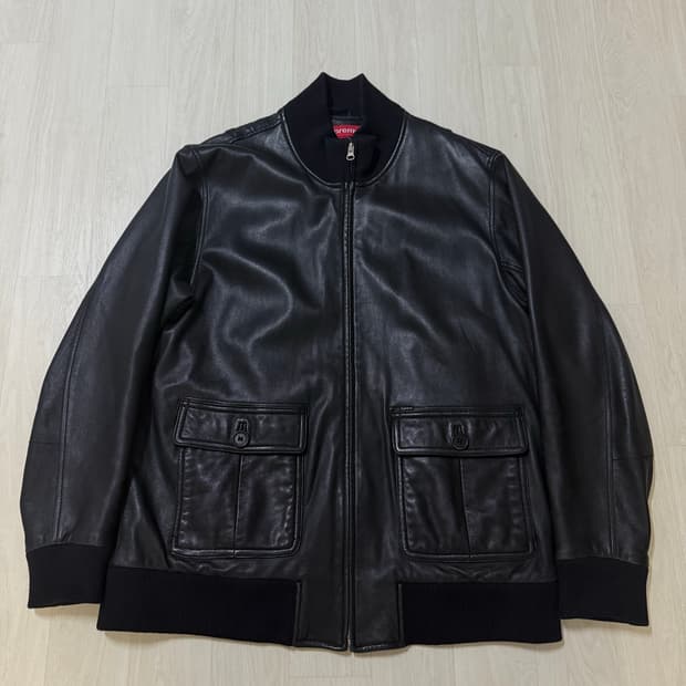 06시즌 슈프림 레더 자켓