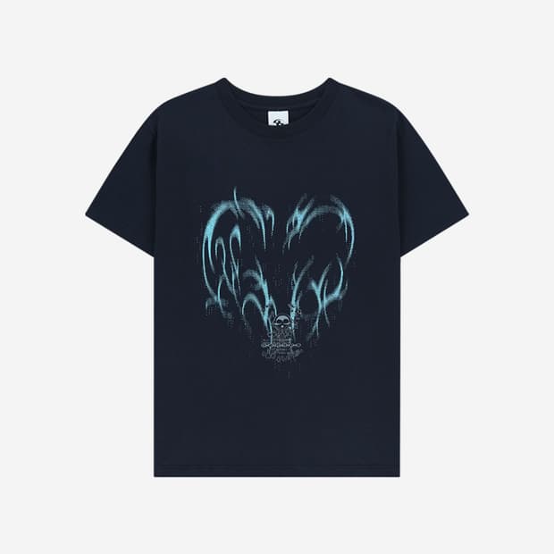 산산기어 PULSE OF REBIRTH T-SHIRT [NAVY]