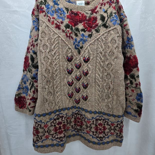 LAURA ASHLEY 빈티지 울 니트