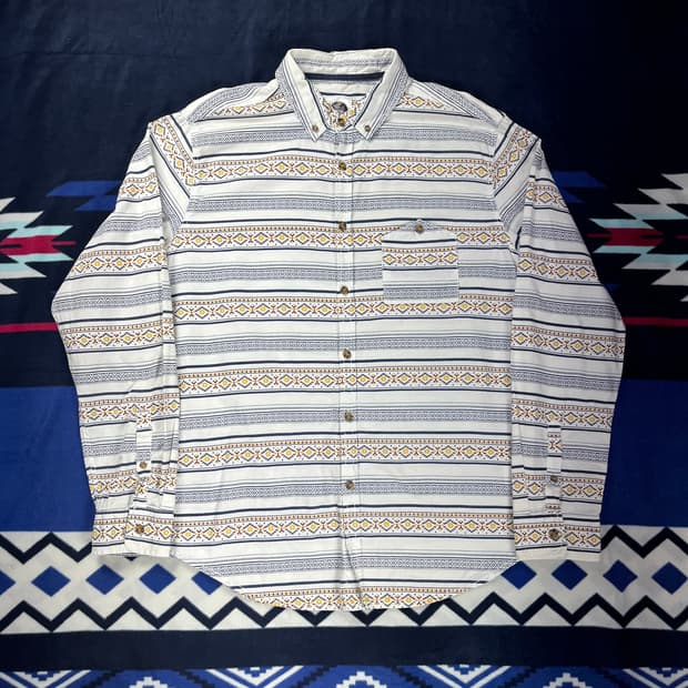 Wave Zone 빈티지 나바호 셔츠 (실측확인)