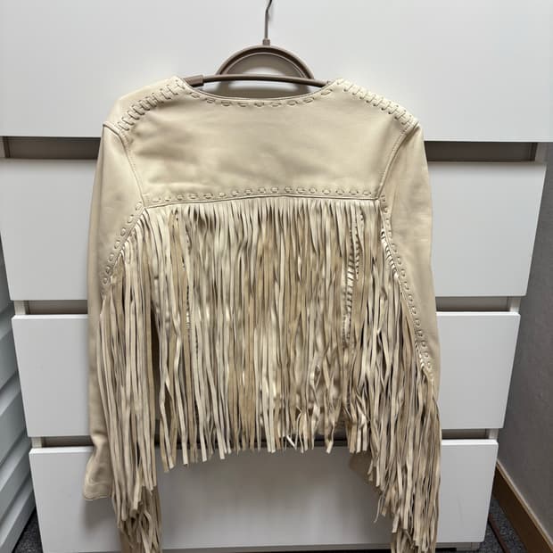 송아지가죽 웨스턴 자켓