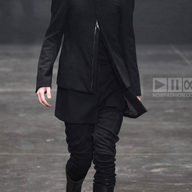 Julius FW12-13 Angora Nylon Serge Jacket