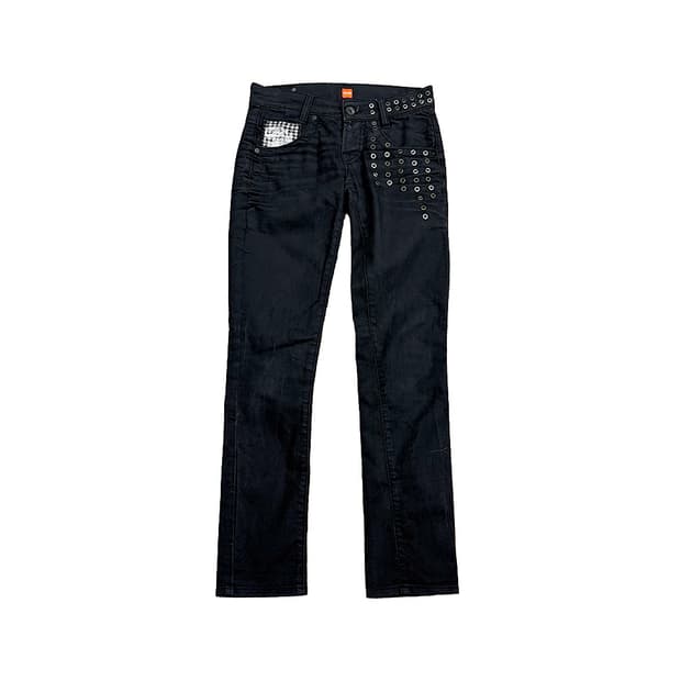 휴고 보스 아일렛 디테일 스키니