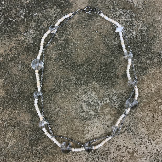 beads ball necklace (handmade)