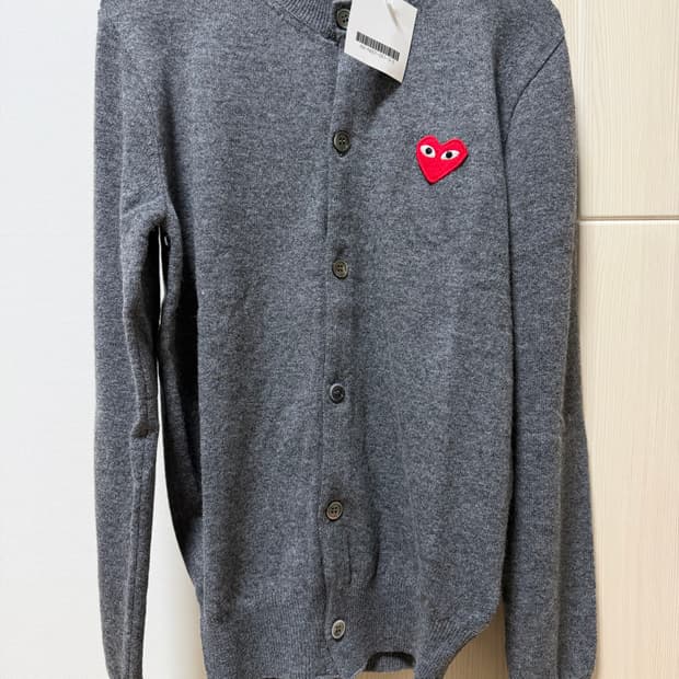 꼼데가디건 정품 XS 새상품