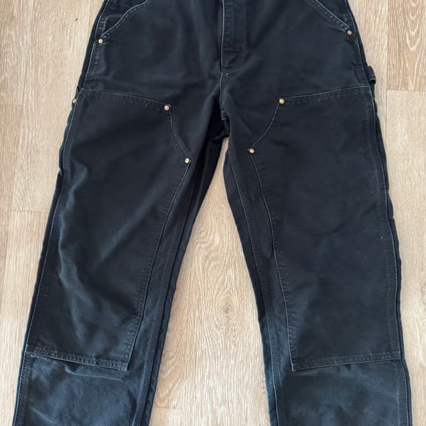 칼하트 더블니 블랙