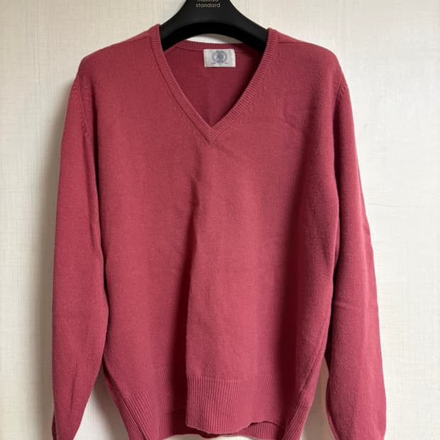 제이프레스 J.Press 울 브이넥 스웨터