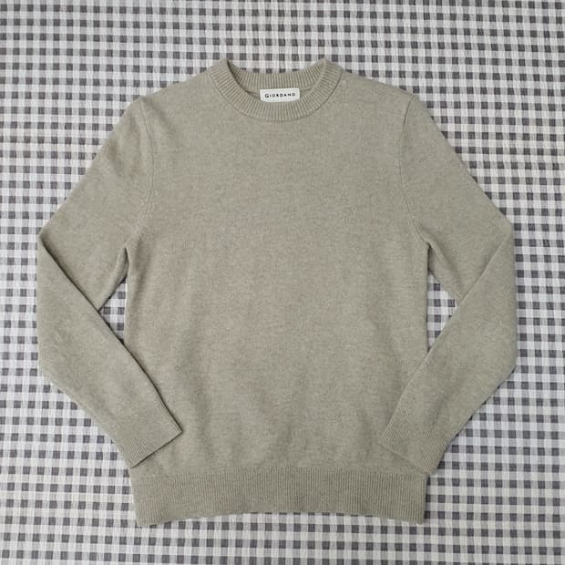 지오다노 울100 니트 스웨터 남자95