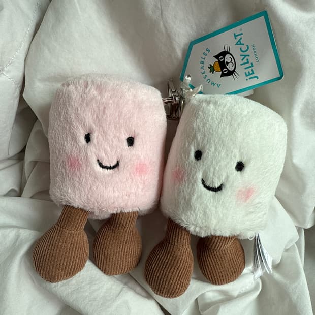 젤리캣 마시멜로우 키링 