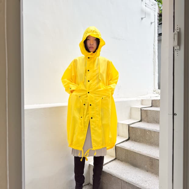 Yohji Yamamoto Y’s Hooded Rain Coat/ 1