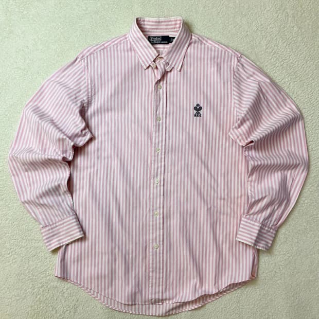 폴로 랄프로렌 00's 테니스 옥스포드 스트라이프 셔츠 PN5823   