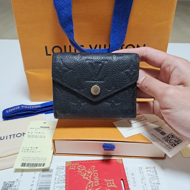 [정품/영수증풀세트] 루이비통 앙프렝뜨 조에 지갑, 루이비통지갑