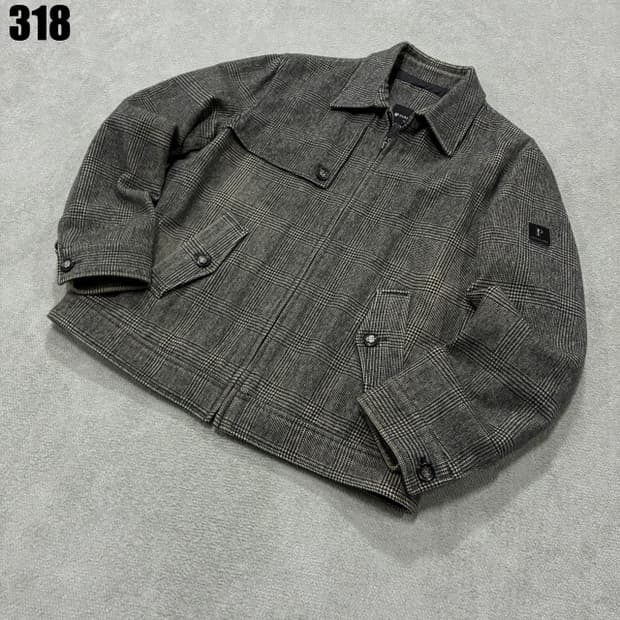 파크랜드 체크 자켓