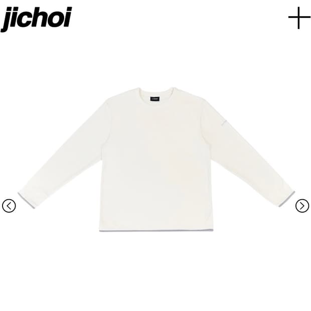 지초이 컴포트 25-004 플리스 롱 슬리브 아이보리 1사이즈