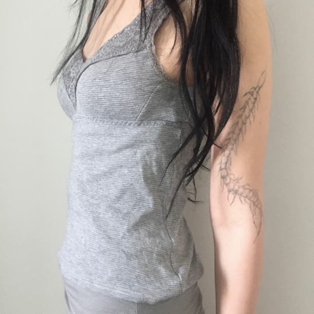 빈티지 슬리브리스 vintage sleeveless 