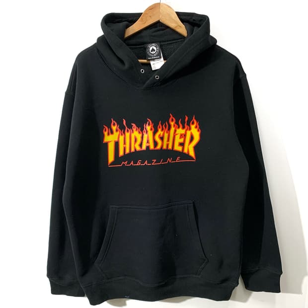 트레셔 블랙 후드티