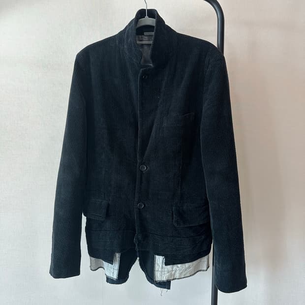 꼼데가르송 옴므 플러스 2013 코듀로이 도킹 블레이져