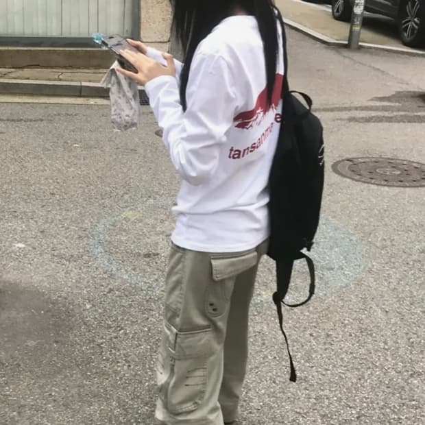 탄산마그네슘 마운틴 롱슬리브 레드