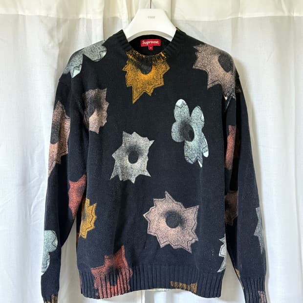 슈프림 네이트 로우만 스웨터 블랙 22SS