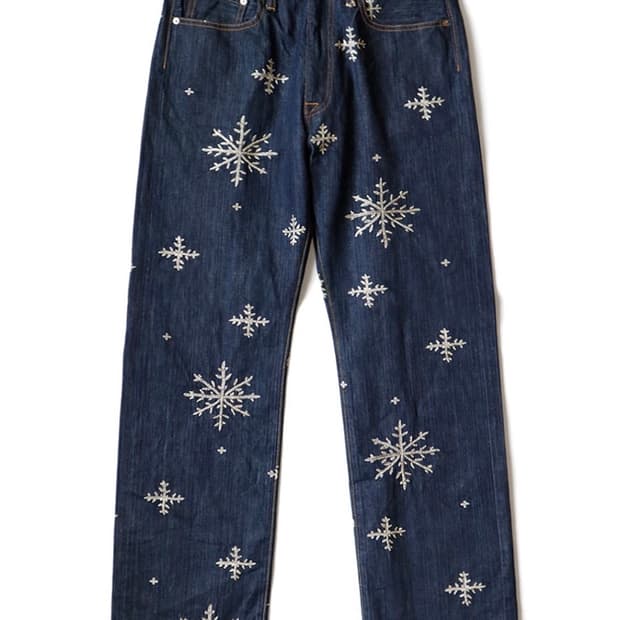 캐피탈 눈꽃 데님팬츠 36사이즈(보통 32정도)