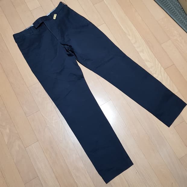 S - M/  폴로 랄프로렌 네이비 면팬츠/ 토318-낭