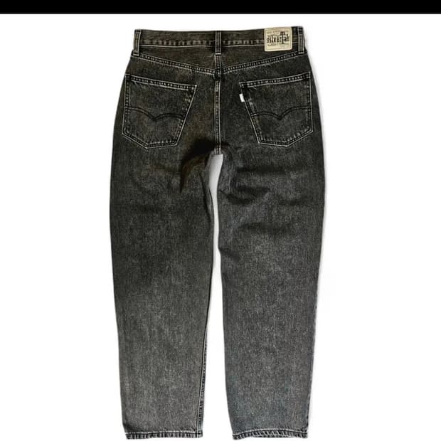 [32x32]리바이스 실버탭 데님 블랙