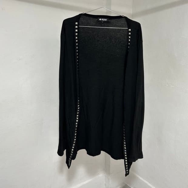 고스 펑크 락시크 스터드디테일 가디건(착샷잇음)