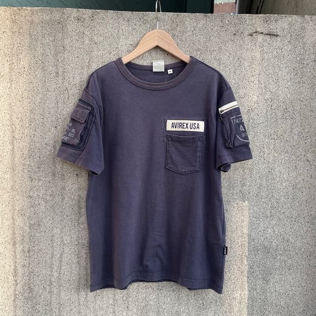 아비렉스 티셔츠 (M)