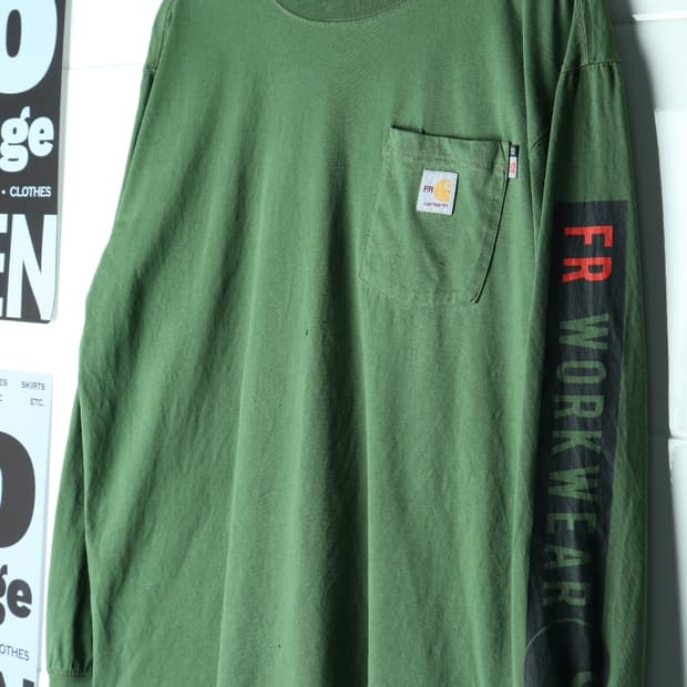 (M-XL) 칼하트 긴팔티셔츠 USA 디스트레스드 썬페이딩-H36000