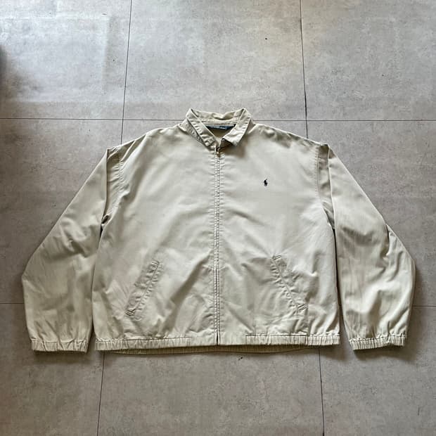 폴로 랄프로렌 스윙탑 베이지 자켓