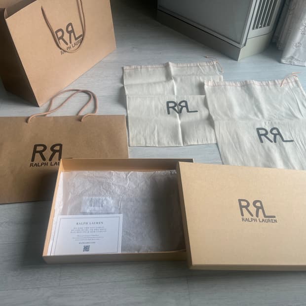 명품 박스 더스트 백 주머니 (골든구스 rrl 헤스트라 로아하이킹)