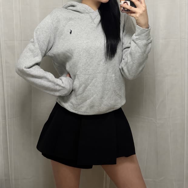 폴로 랄프로렌 그레이포니 후드티