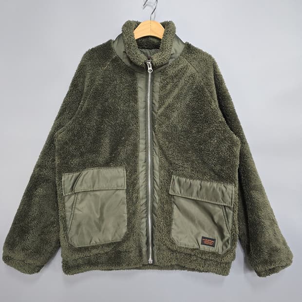 펀더멘탈리스트(fundamentalist) 보아 플리스 자켓 XL