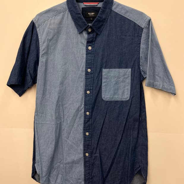 빔즈하트 BEAMS HEART 반팔 셔츠 L