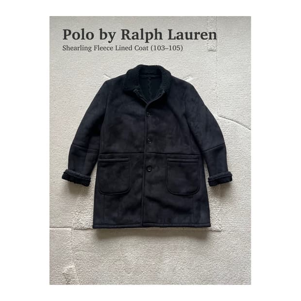 폴로 랄프로렌 셰어링 무스탕 코트 (103-105)