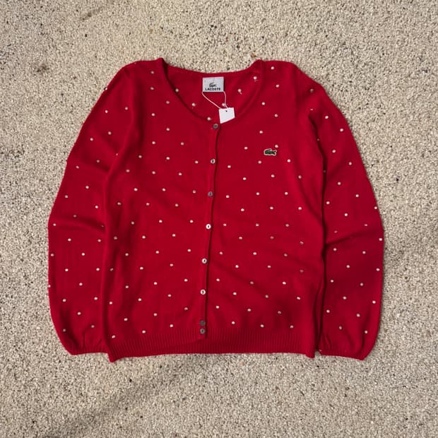 라코스테 긴팔 가디건 ⭐️272