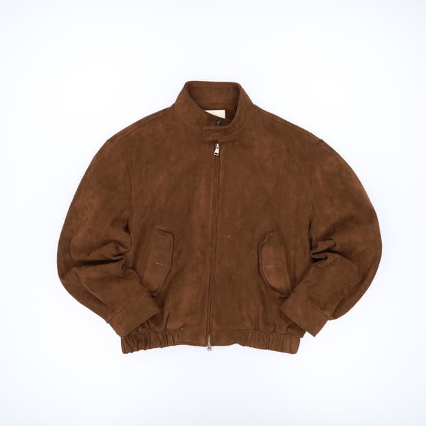 실측확인 레이건 스웨이드 자켓 0401H1