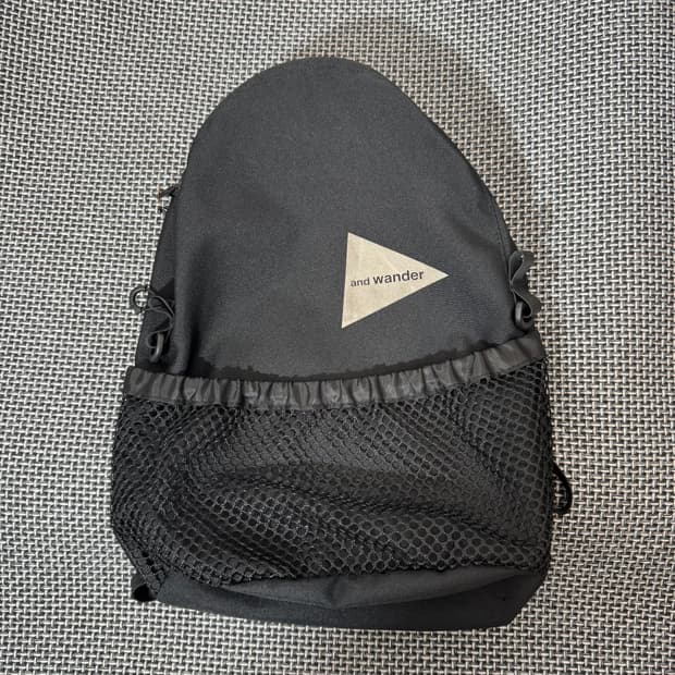 앤드원더 미니 백팩 블랙 ( OS/OLD-8258 )