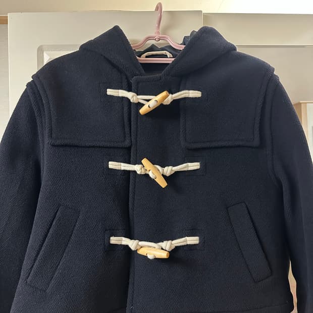 커버낫 크롭 떡볶이 코트 S 드라이클리닝 완료