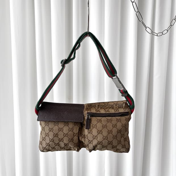 구찌 GG 힙색 벨트백