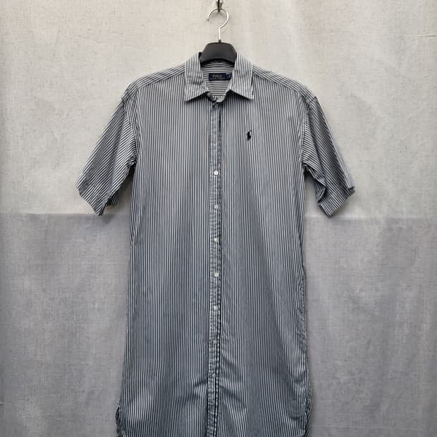 폴로 랄프로렌 스트라이프 셔츠 원피스