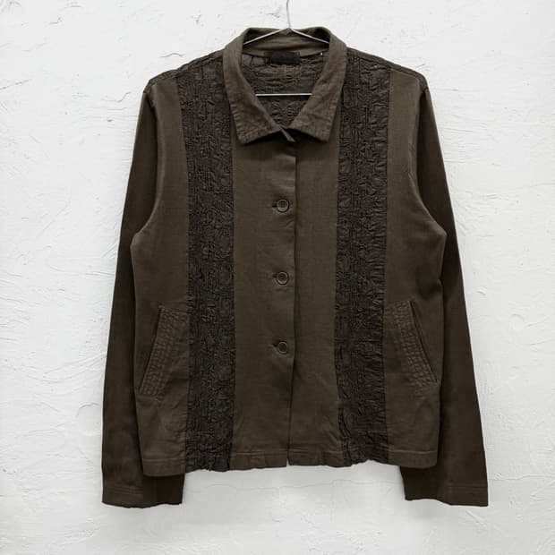 aya 레이스 패널 자켓